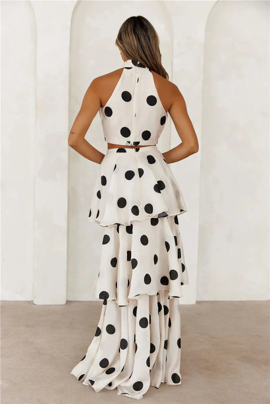 IVORY POLKA LUXE CO-ORD SET