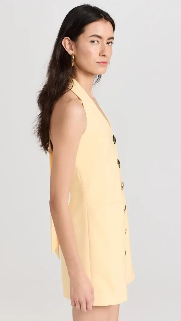 Irida vest dress ivory