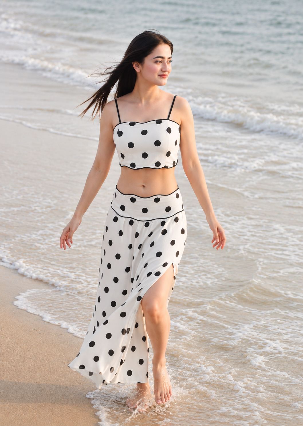 Polka Dot Co-Ord Set