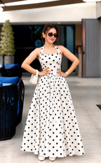 The Classic Polka Dress