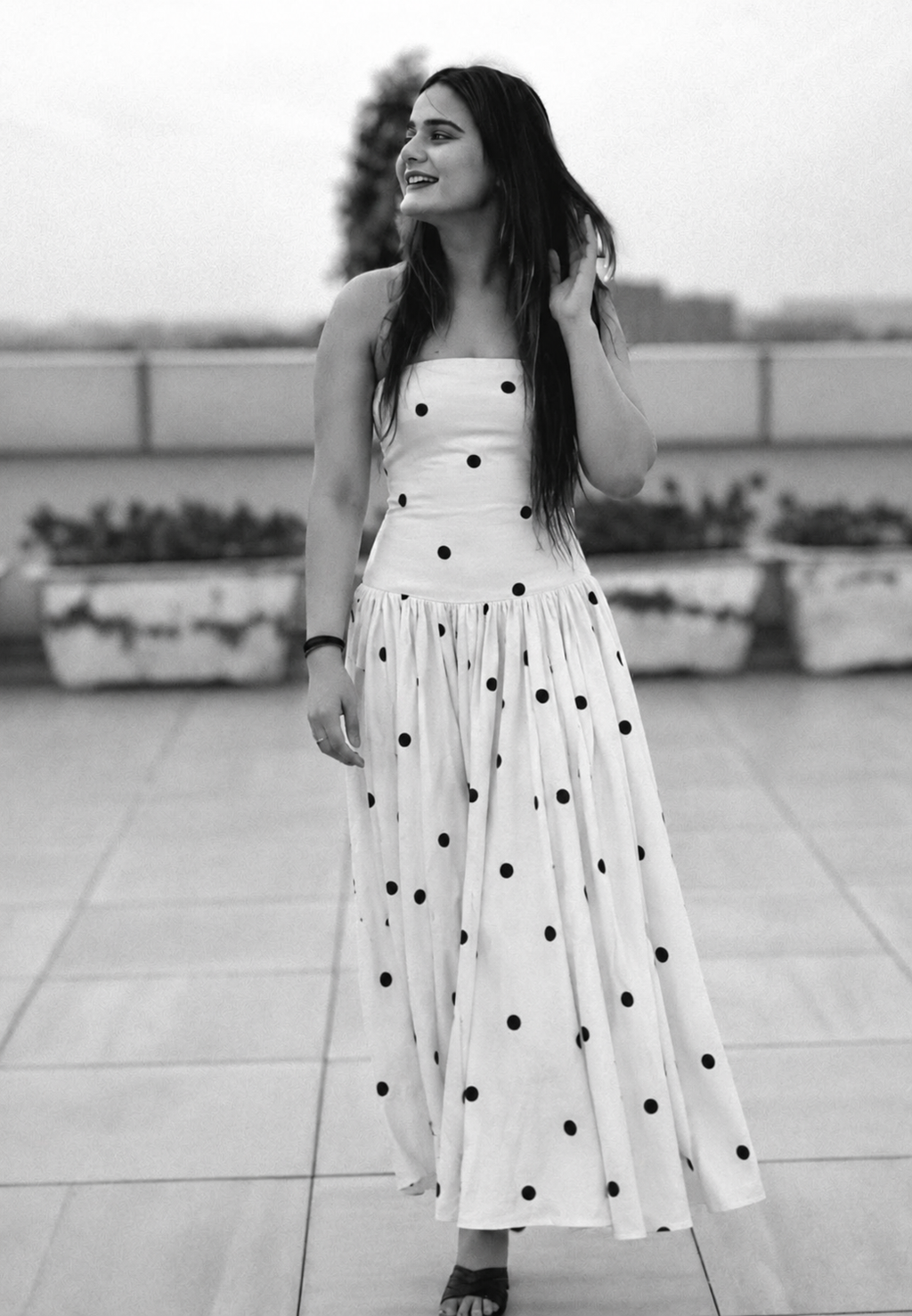 Polka Muse Maxi Dress