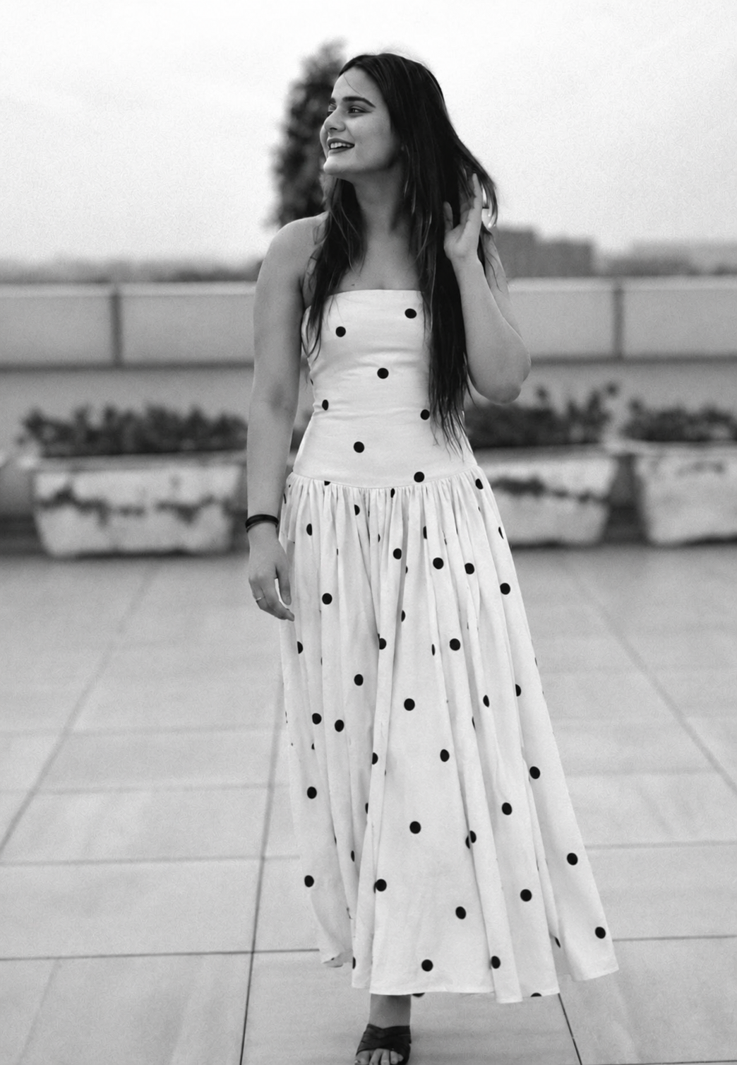Polka Muse Maxi Dress