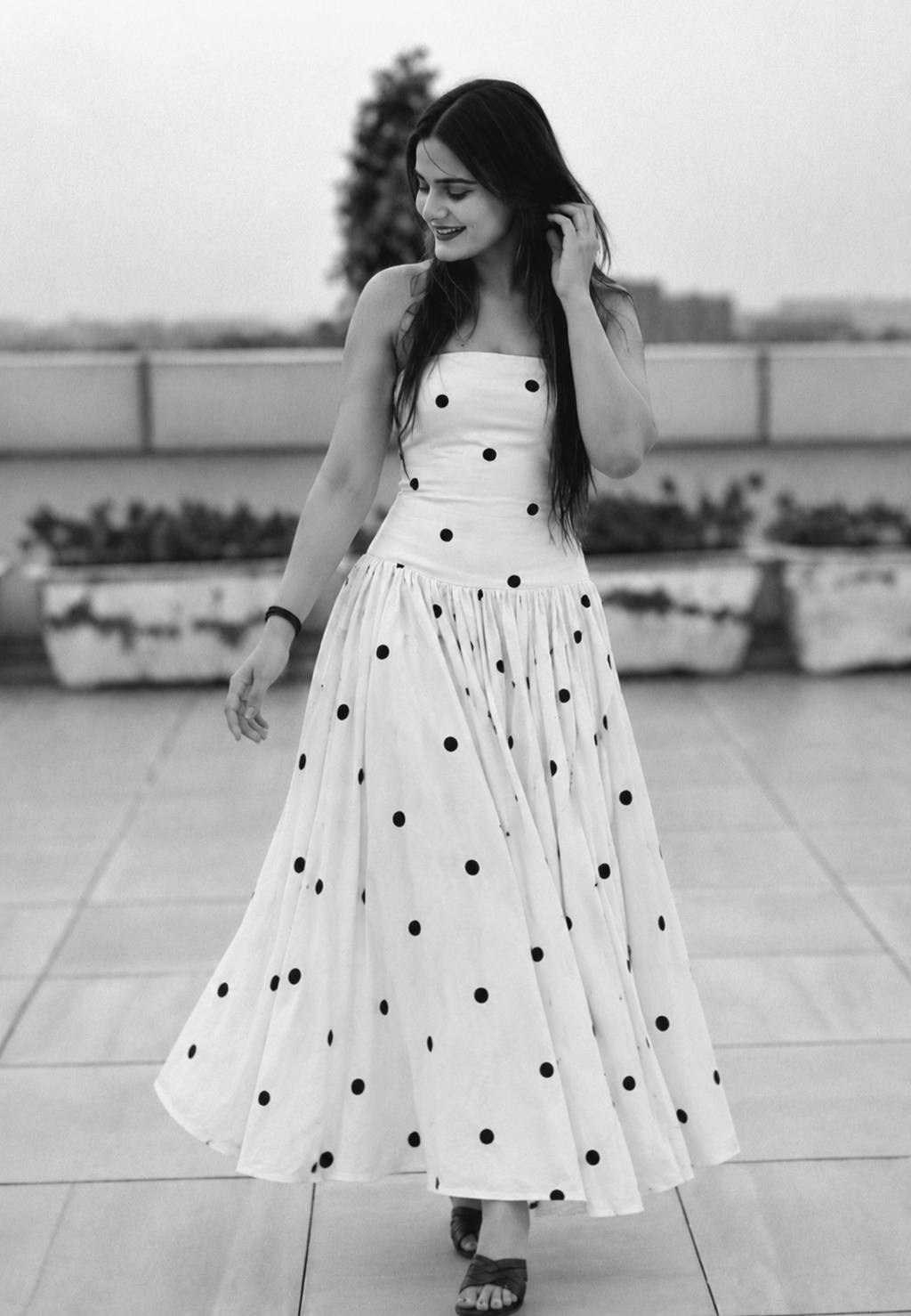 Polka Muse Maxi Dress