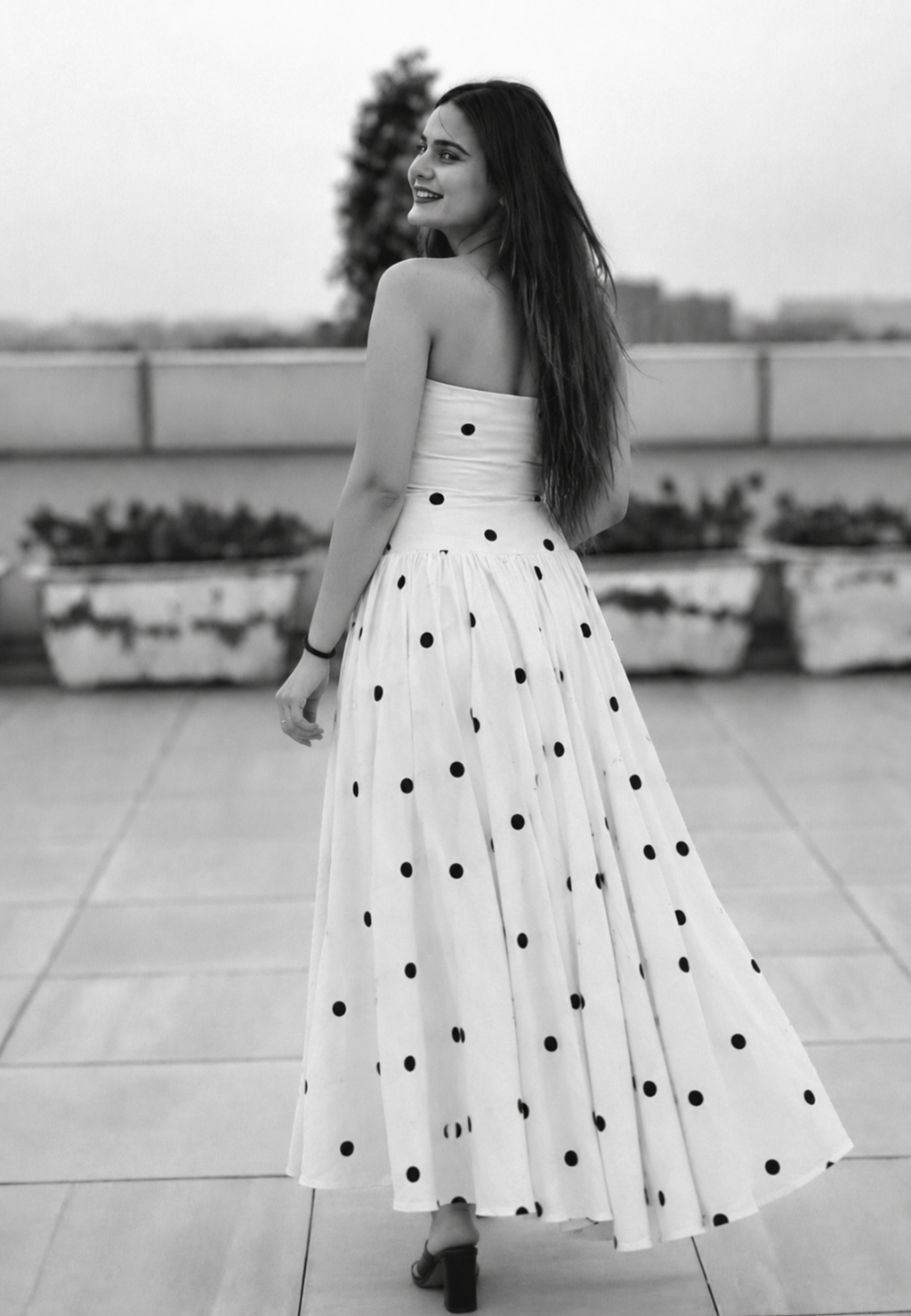 Polka Muse Maxi Dress