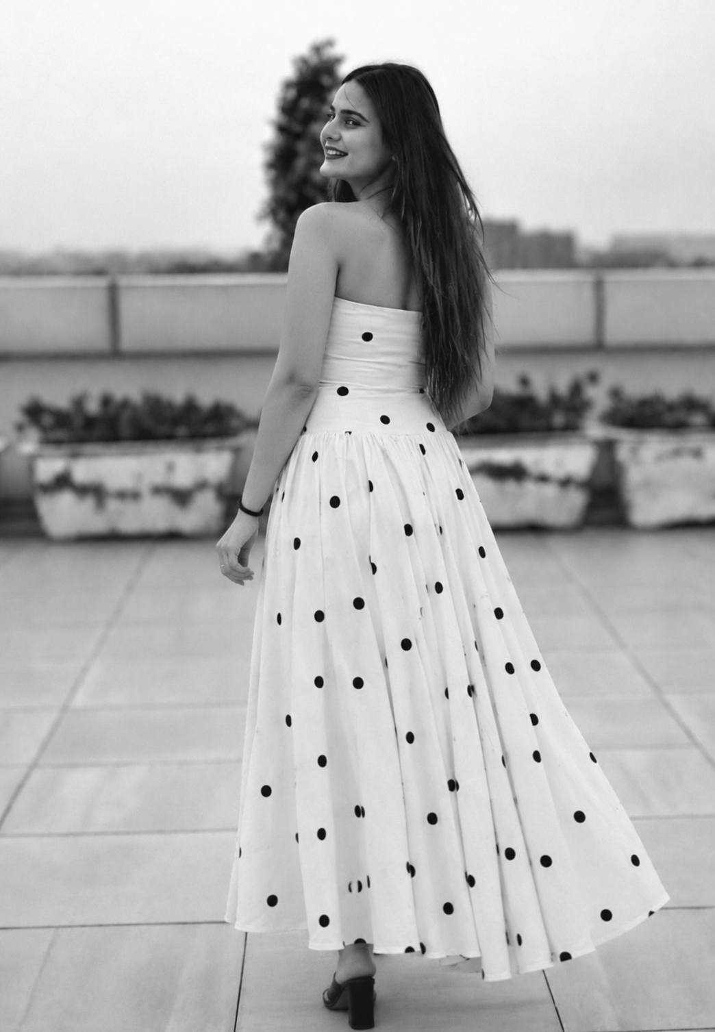 Polka Muse Maxi Dress