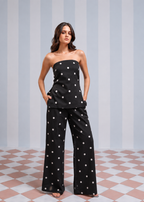 Black Polka Dot Co-Ord Set