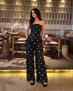 Black Polka Dot Co-Ord Set