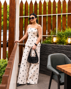 Ivory Polka Cord Set