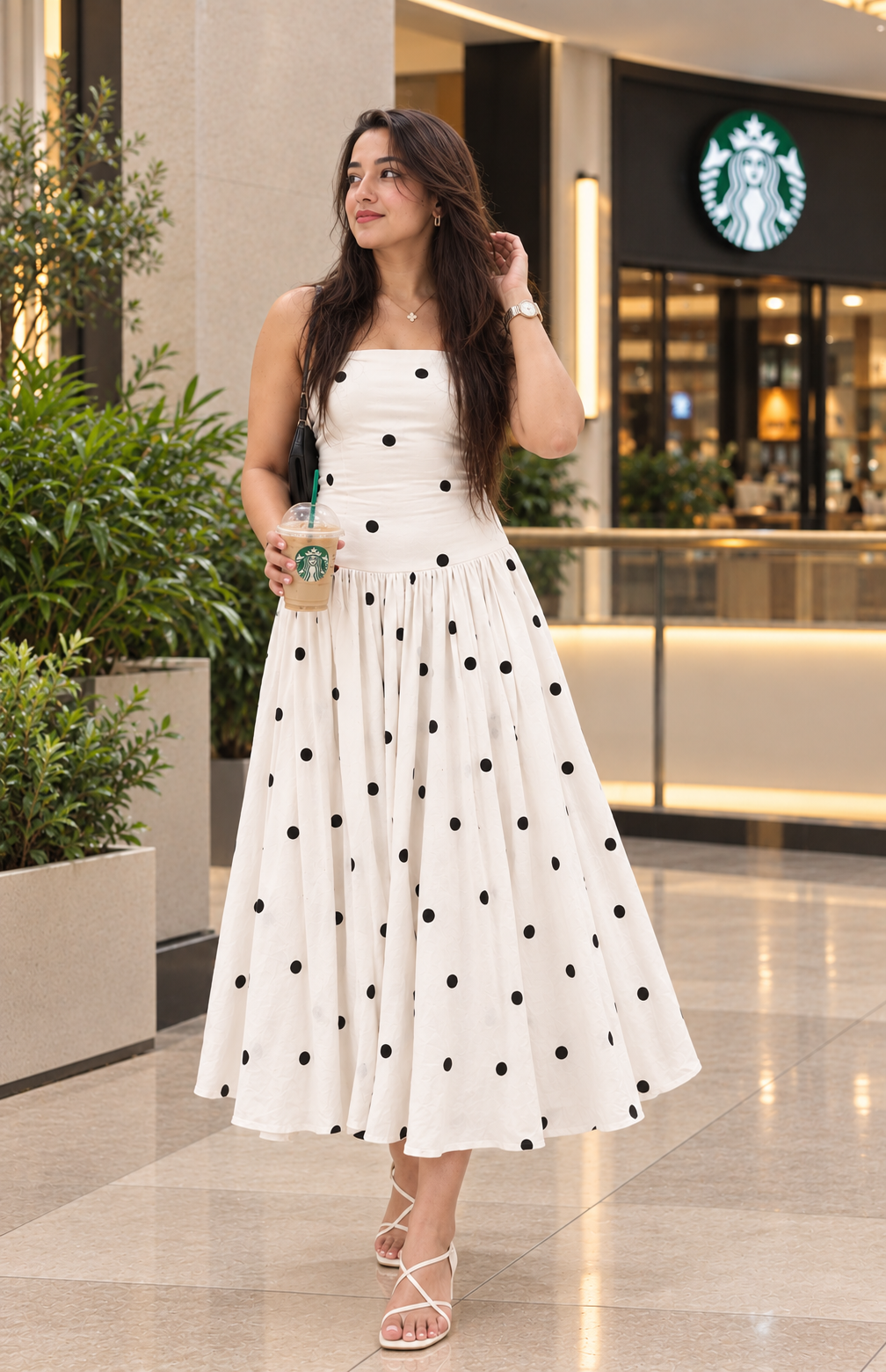 Polka Muse Maxi Dress