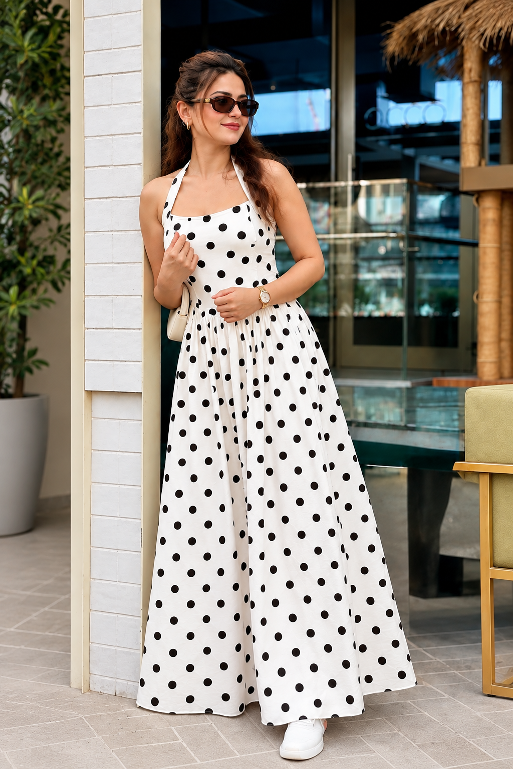 The Classic Polka Dress