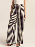 Black & White Gingham Co-Ord Set