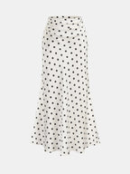 Polka Dot Lace Trim Cami Top & Skirt Sets