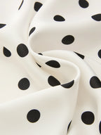 Polka Dot Lace Trim Cami Top & Skirt Sets