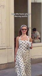 The Classic Polka Dress