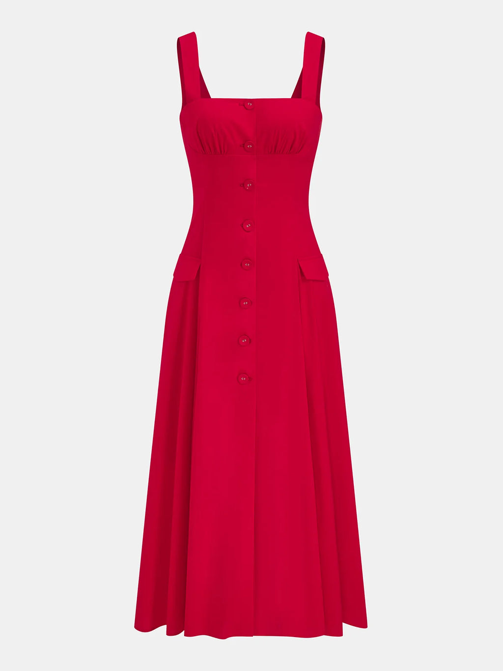Square Neck Maxi Dress
