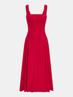 Square Neck Maxi Dress