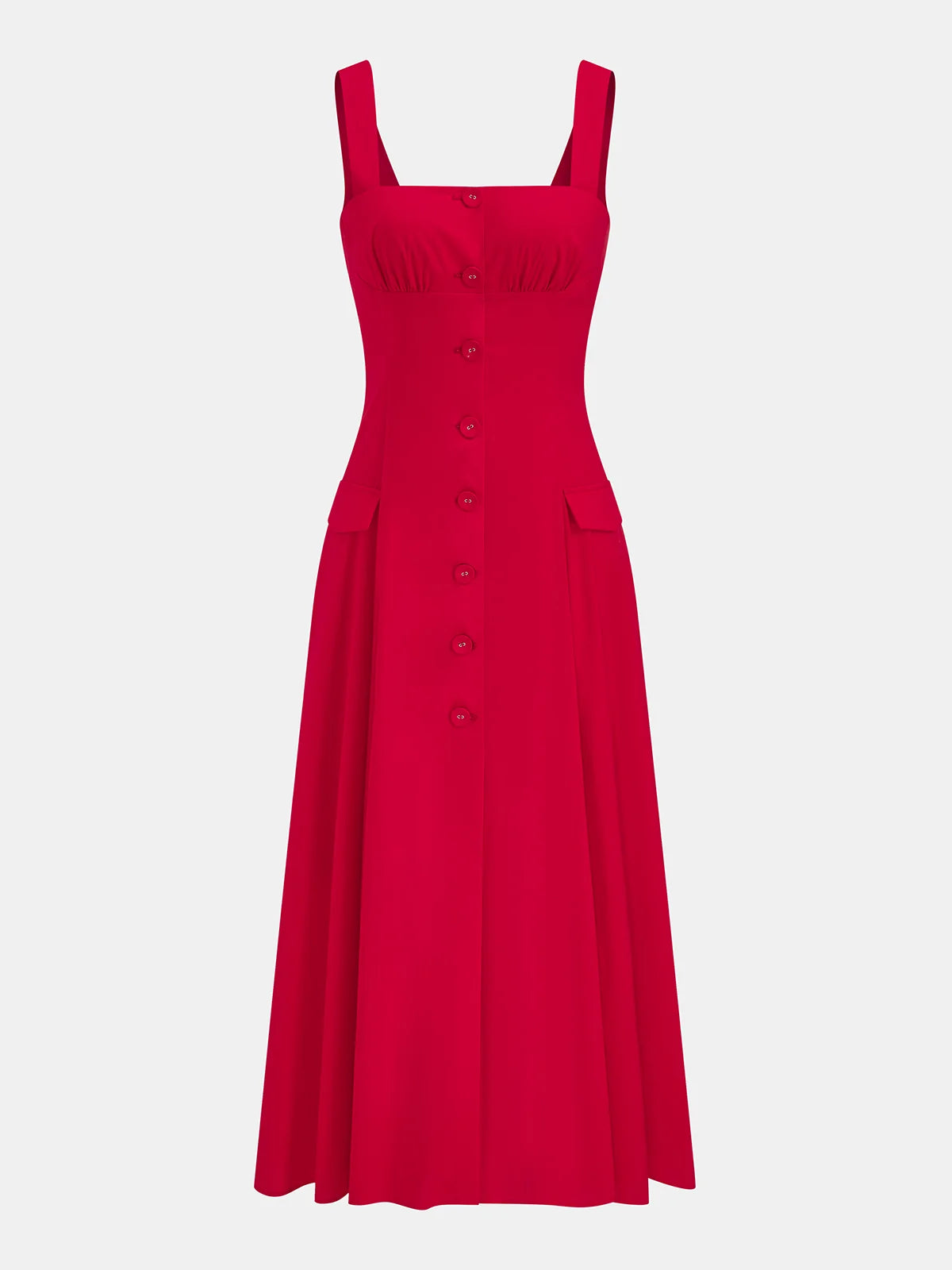 Square Neck Maxi Dress
