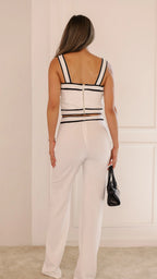 Monochrome Parisian Contrast Co-Ord Set